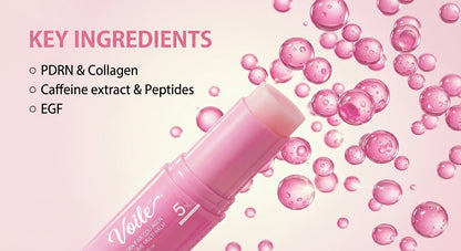 Voile™ PDRN Pink Collagen Multi-Balm Stick | Hydrating & Firming Moisture Stick for Face, Neck & Dry Skin