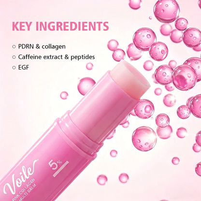 Voile™ PDRN Pink Collagen Multi-Balm Stick | Hydrating & Firming Moisture Stick for Face, Neck & Dry Skin